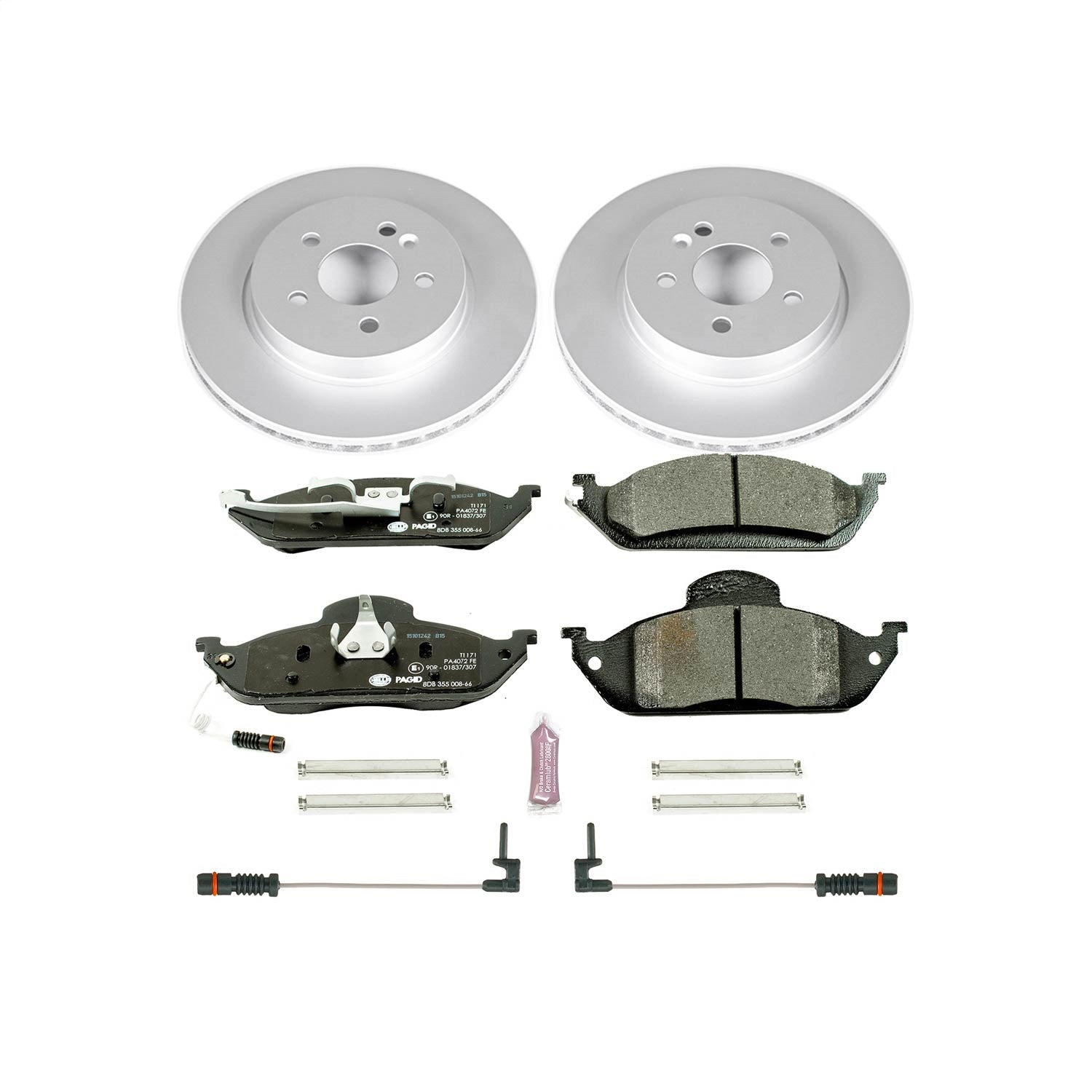 PowerStop Front Euro-Stop Brake Kit | Mercedes-Benz ML320 (98-03) (ESK864)