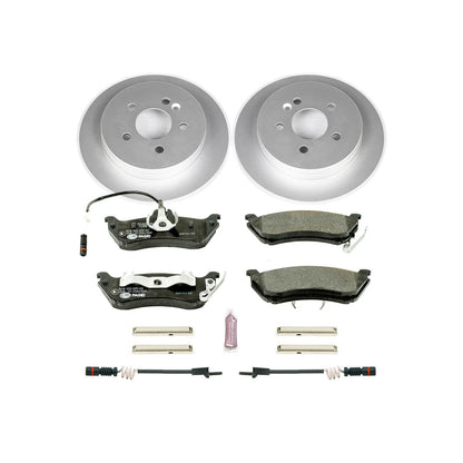 PowerStop Rear Euro-Stop Brake Kit | Mercedes-Benz ML320 (98-03) (ESK866)