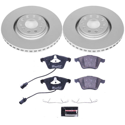 PowerStop Euro-Stop Front Brake Kit | Audi A6 Quattro (02-04) (ESK891)