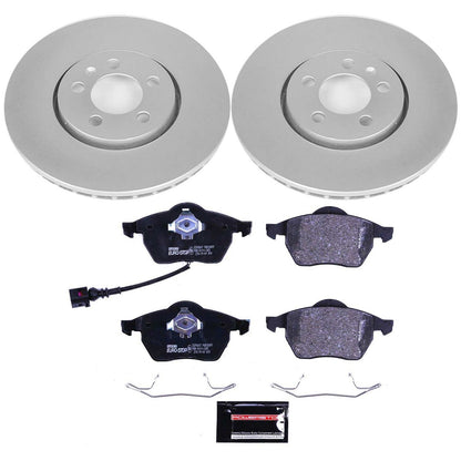 PowerStop Euro-Stop Front Brake Kit | Volkswagen Beetle (99-10) (ESK898)