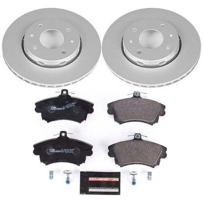 PowerStop Front Euro-Stop Brake Kit | Volvo S40 (00-04) (ESK911)