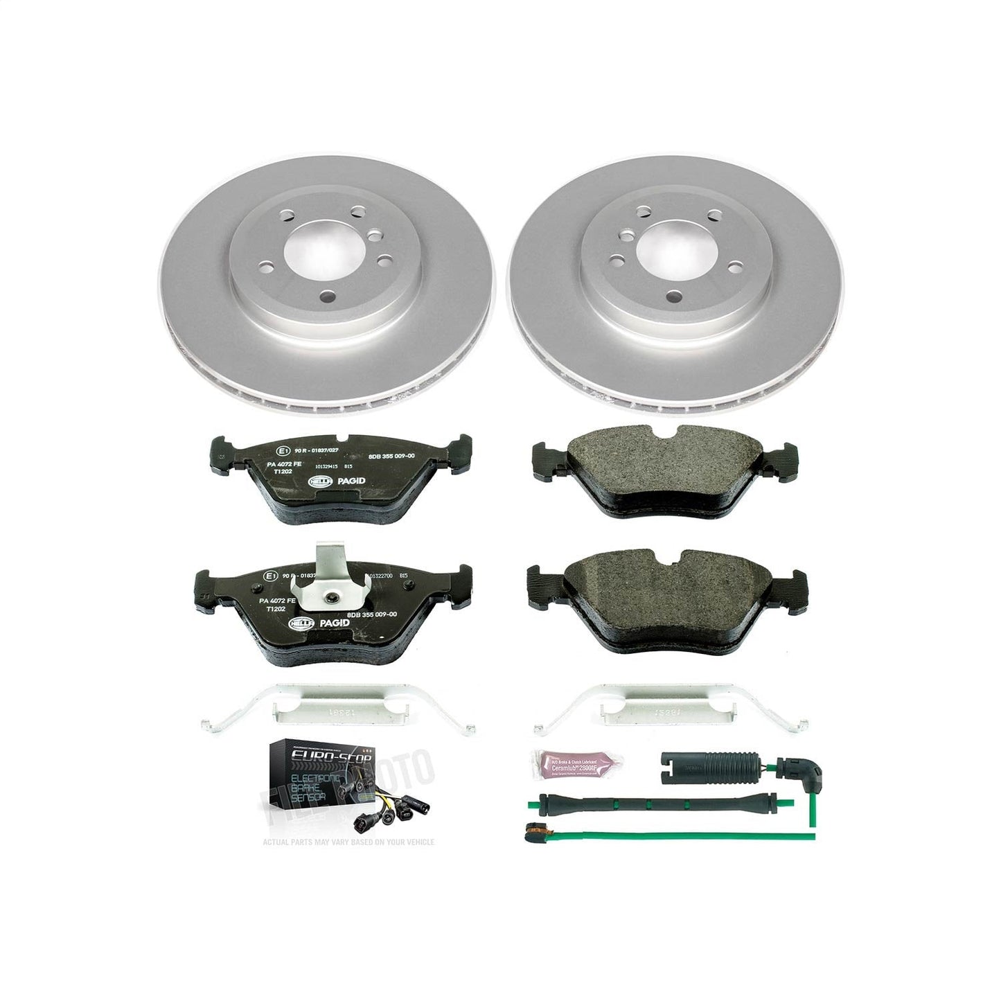 PowerStop Front Euro-Stop Brake Kit | BMW Z4 (06-08) (ESK928)