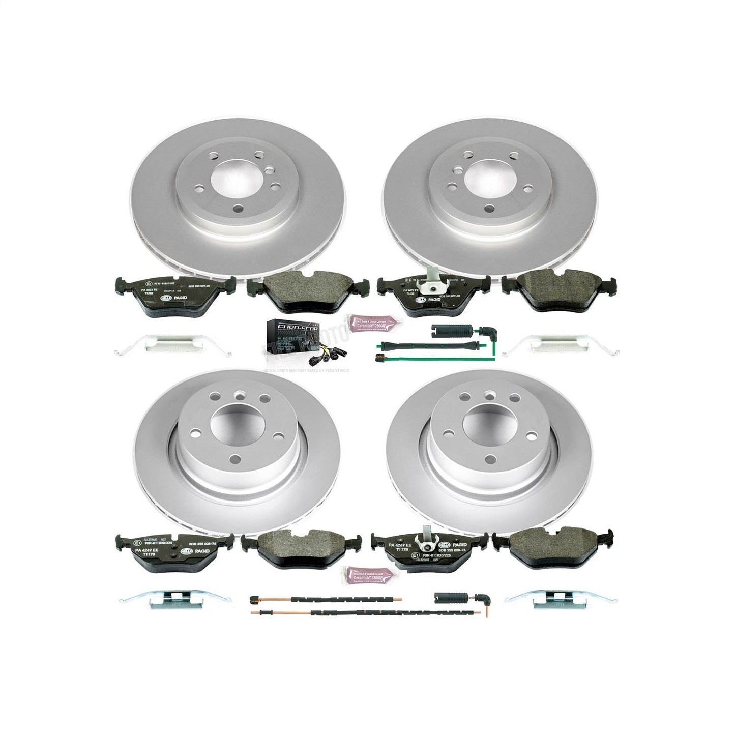 PowerStop Front & Rear Euro-Stop Brake Kit | BMW Z4 (06-08) (ESK935)
