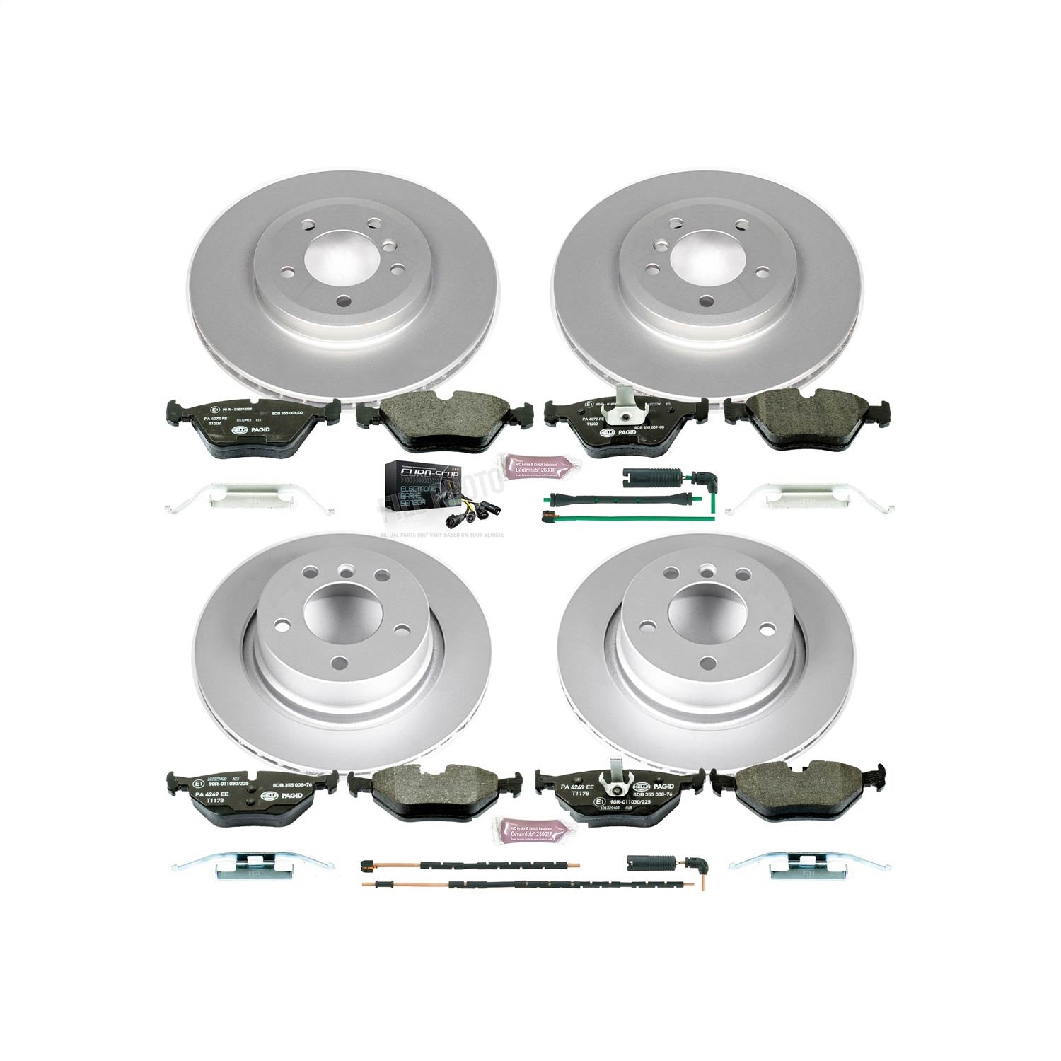 PowerStop Front & Rear Euro-Stop Brake Kit | BMW Z4 (06-08) (ESK935)