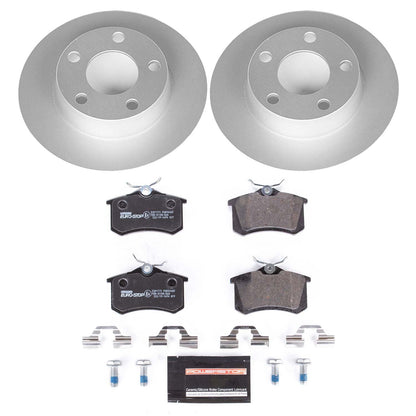 PowerStop Rear Euro-Stop Brake Kit | Audi Allroad Quattro (01-05) (ESK940)