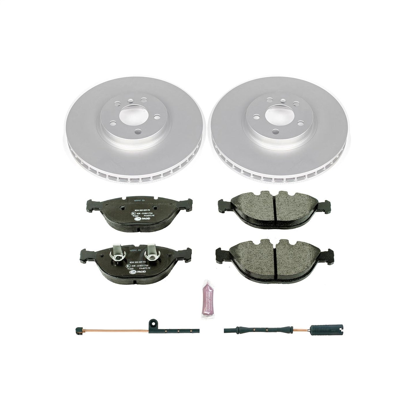 PowerStop Front Eurostop Brake Kit | BMW X5 (02-03) (ESK956)