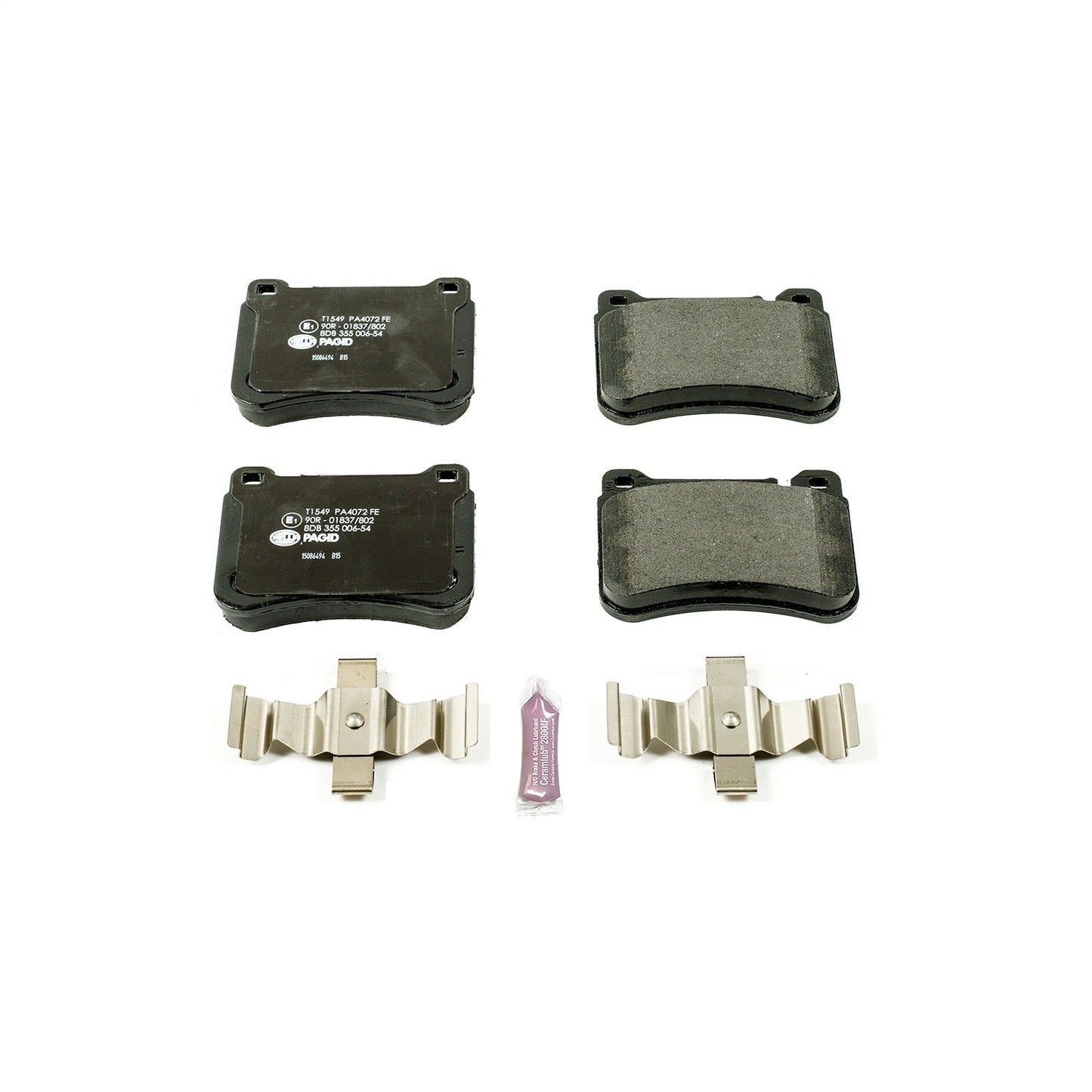 PowerStop Euro-Stop ECE-R90 Front Brake Pads | Mercedes-Benz SLK350 (06-11) (ESP0654)