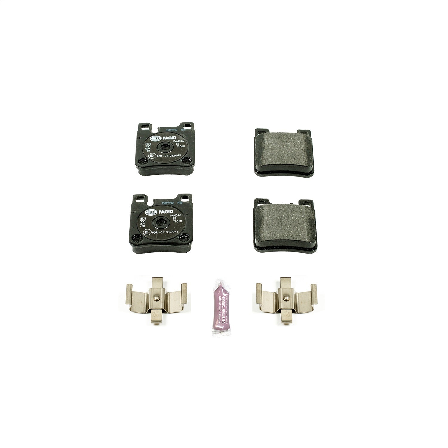 PowerStop Euro-Stop ECE-R90 Rear Brake Pads | Mercedes-Benz SLK55 AMG (07-11) (ESP0758)