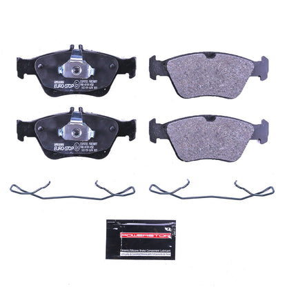 PowerStop Euro-Stop ECE-R90 Front Brake Pads | Mercedes-Benz SLK230 (98-04) (ESP0783)