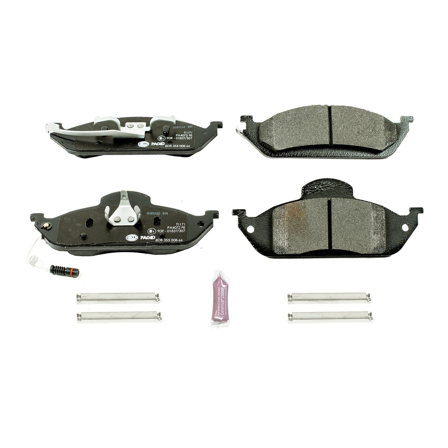 PowerStop Euro-Stop ECE-R90 Front Brake Pads | Mercedes-Benz ML430 (99) (ESP0866)