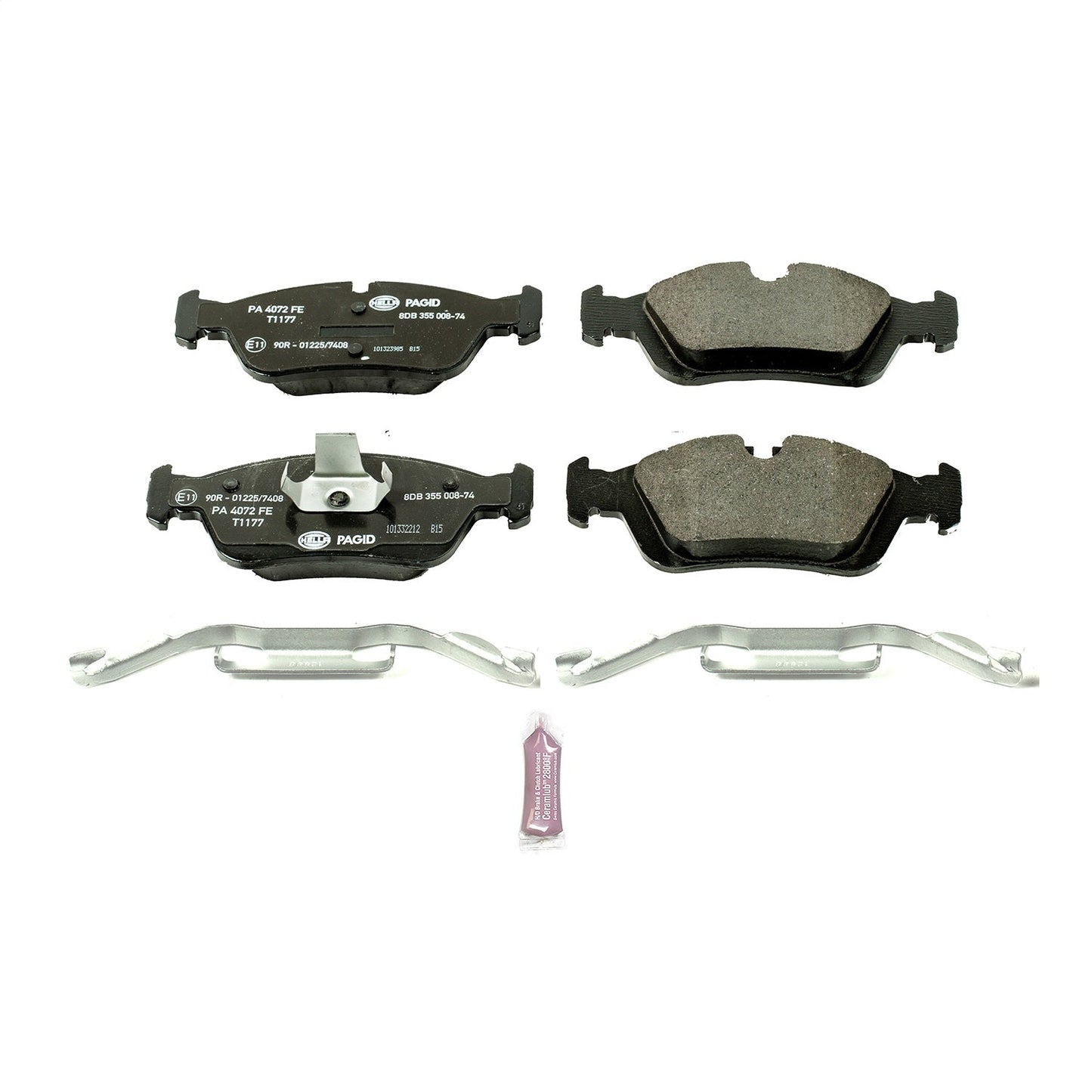 PowerStop Euro-Stop ECE-R90 Front Brake Pads | BMW Z4 (03-08) (ESP0874)