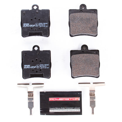 PowerStop Euro-Stop ECE-R90 Rear Brake Pads | Mercedes-Benz SLK320 (01-04) (ESP0896)