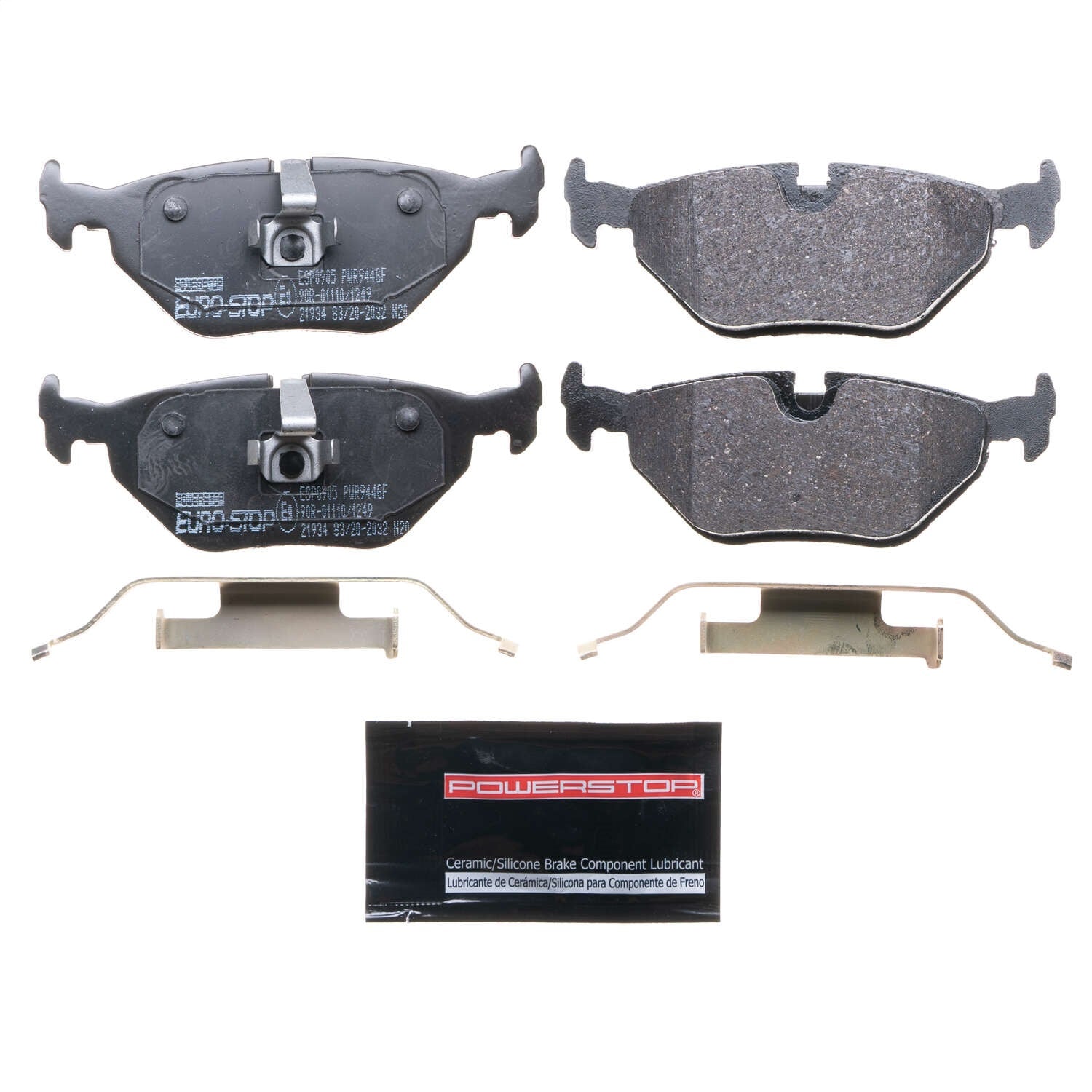 PowerStop Euro-Stop ECE-R90 Rear Brake Pads | Saab 9-5 (99) (ESP0905)