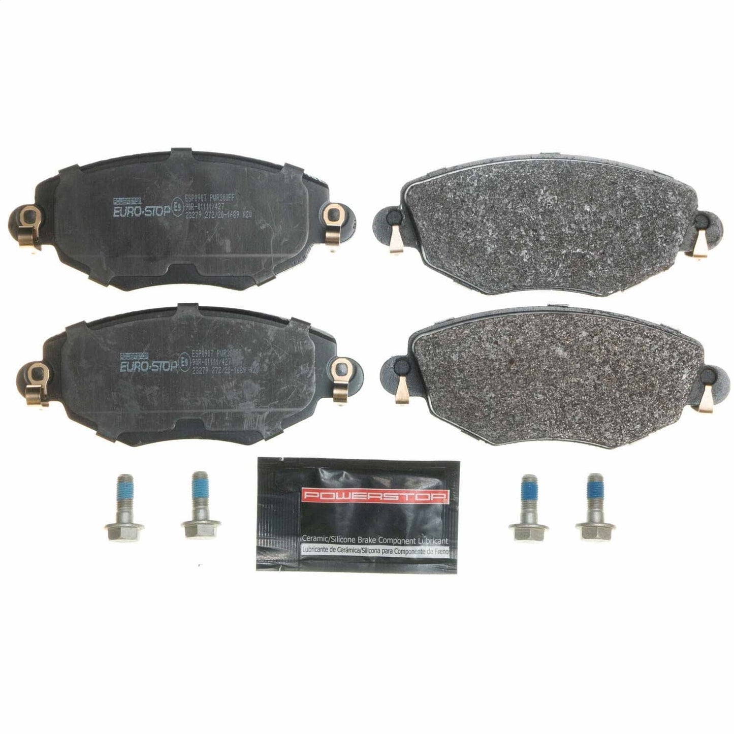 PowerStop Euro-Stop ECE-R90 Front Brake Pads | Jaguar X-Type (02-08) (ESP0907)