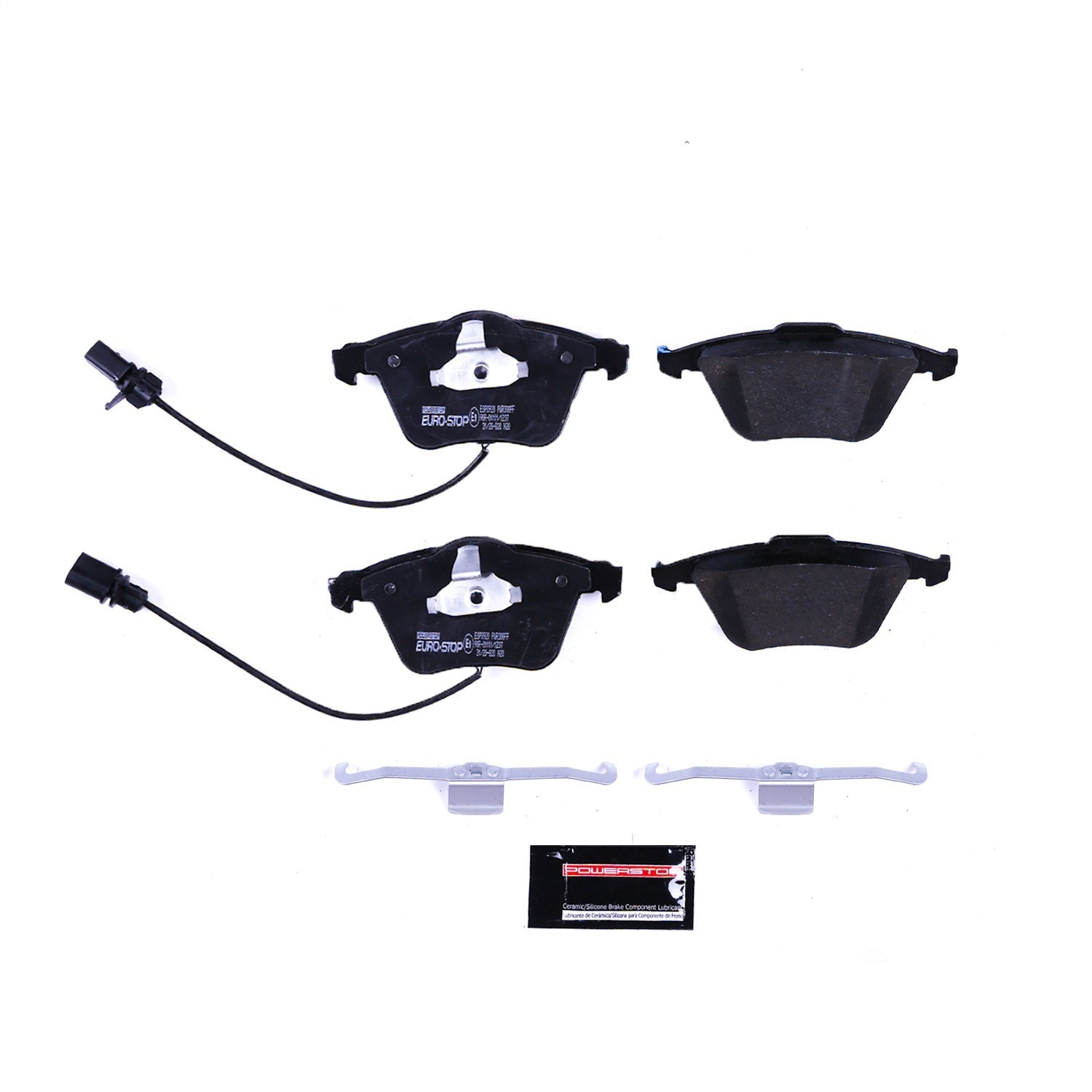 PowerStop Euro-Stop ECE-R90 Front Brake Pads | Audi S4 (04-09) (ESP0920)
