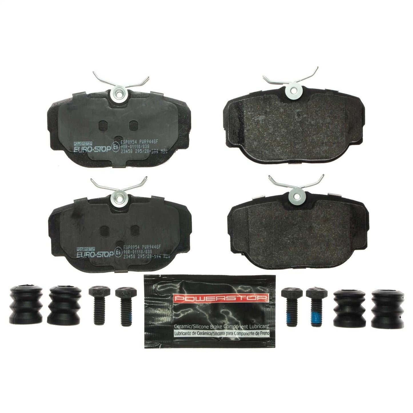 PowerStop Euro-Stop ECE-R90 Front or Rear Brake Pads | Land Rover Discovery (99-04) (ESP0954)