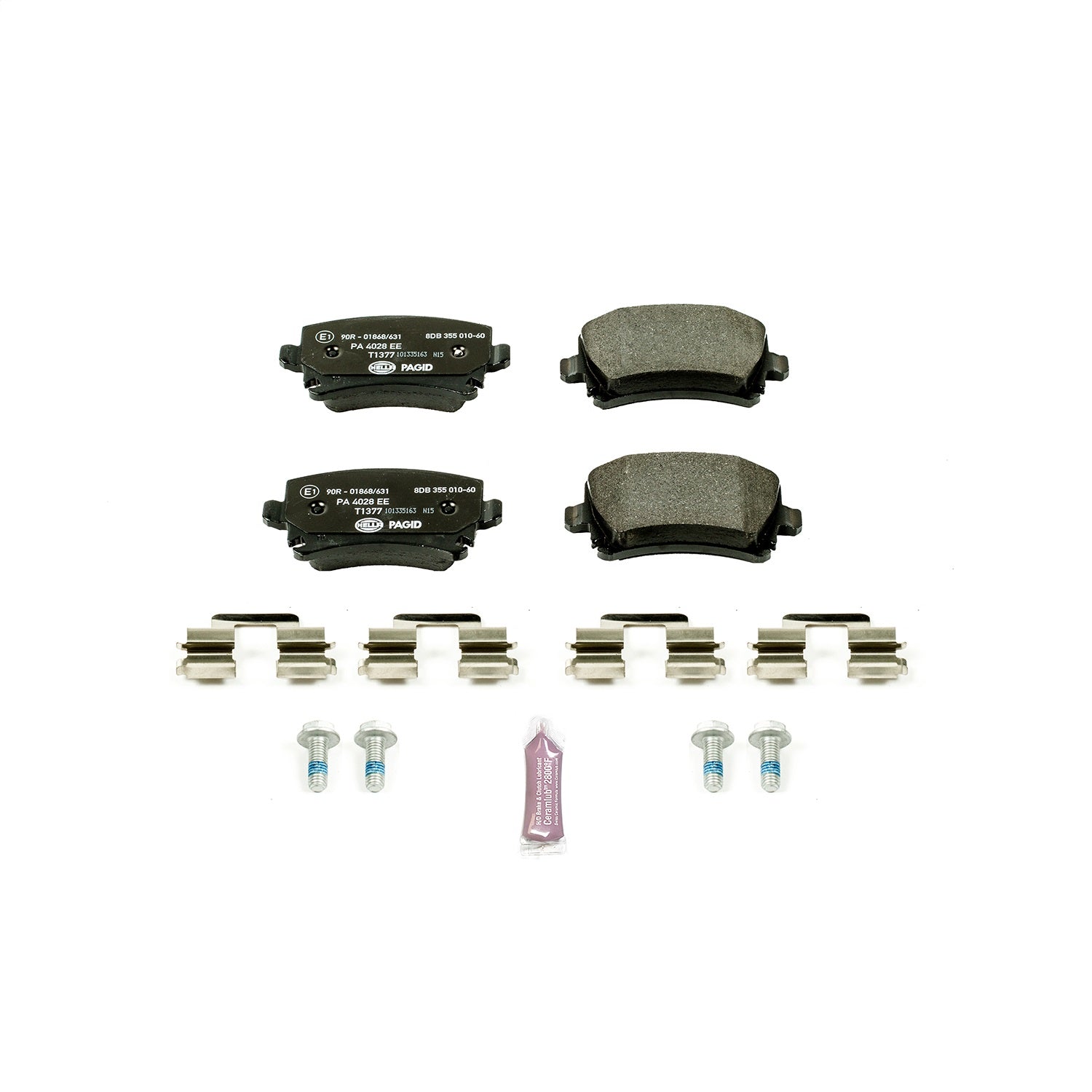 PowerStop Euro-Stop ECE-R90 Rear Brake Pads | Volkswagen Tiguan (09-11) (ESP1060)