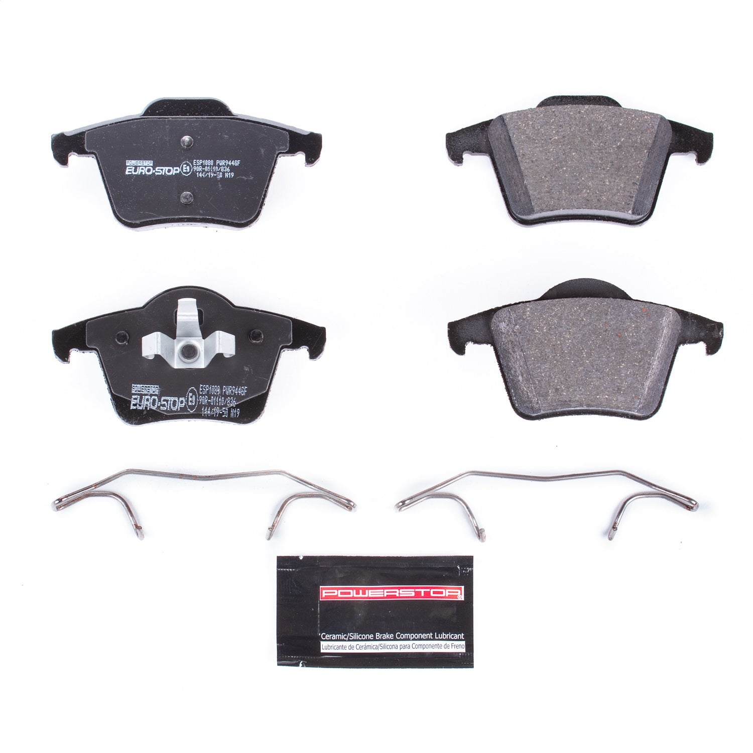 PowerStop ECE-R90 Rear Brake Pads | Volvo XC90 (03-14) (ESP1080)