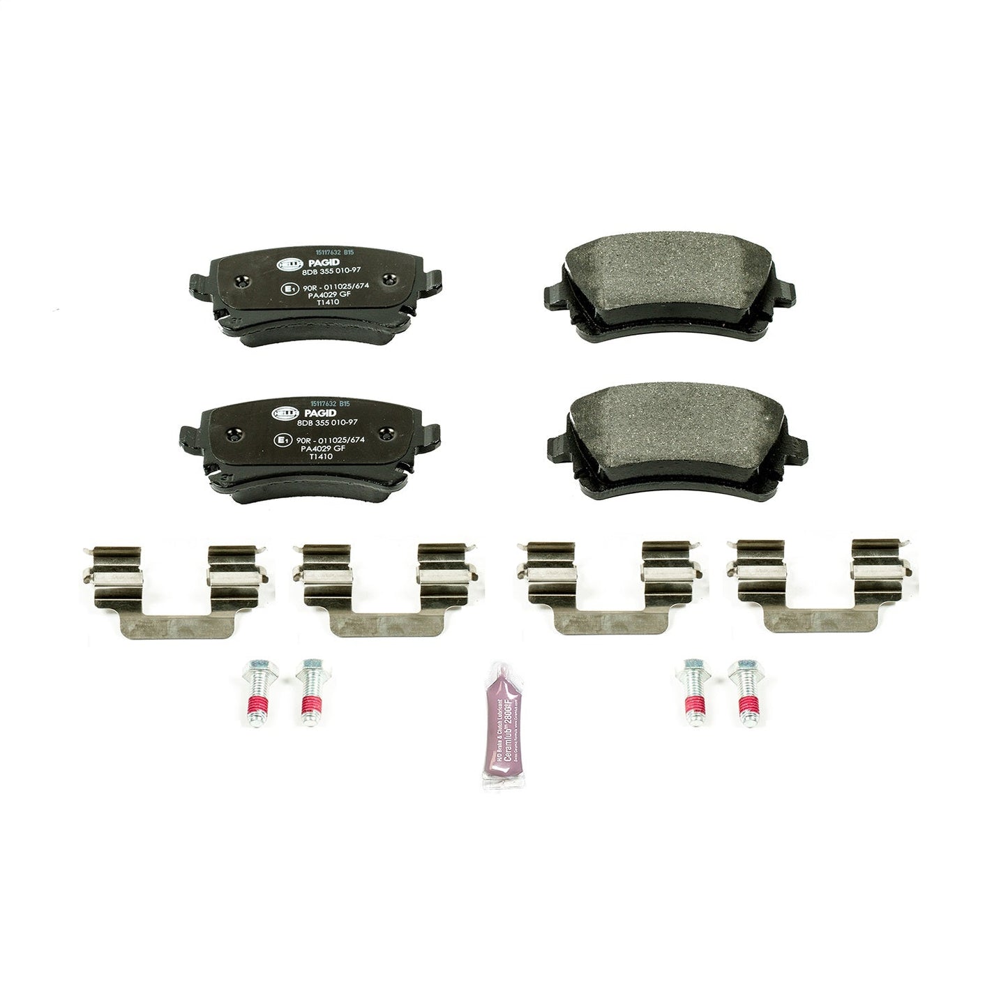 PowerStop ECE-R90 Rear Brake Pads | Audi S6 (07-11) (ESP1097)