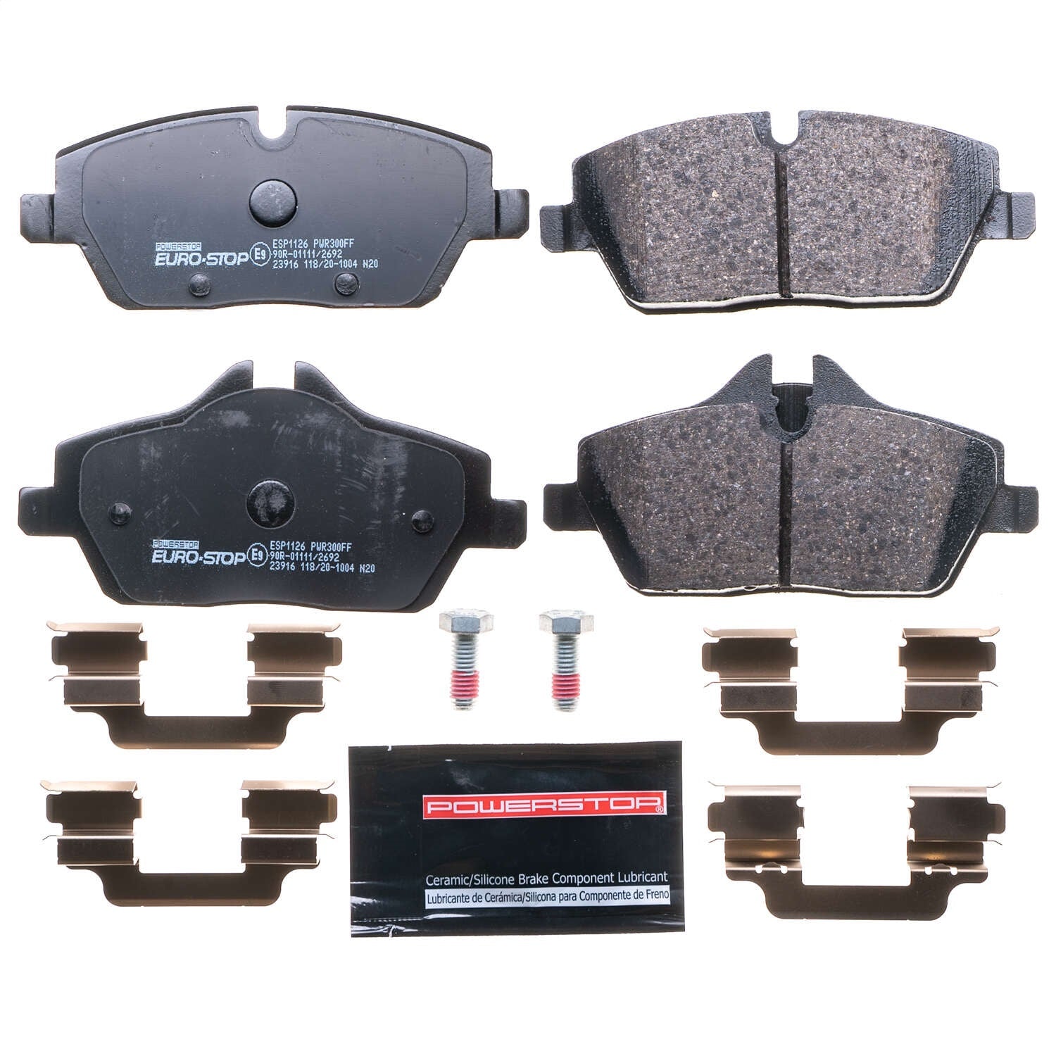 PowerStop ECE-R90 Front Brake Pads | Mini Cooper (07-19) (ESP1126)