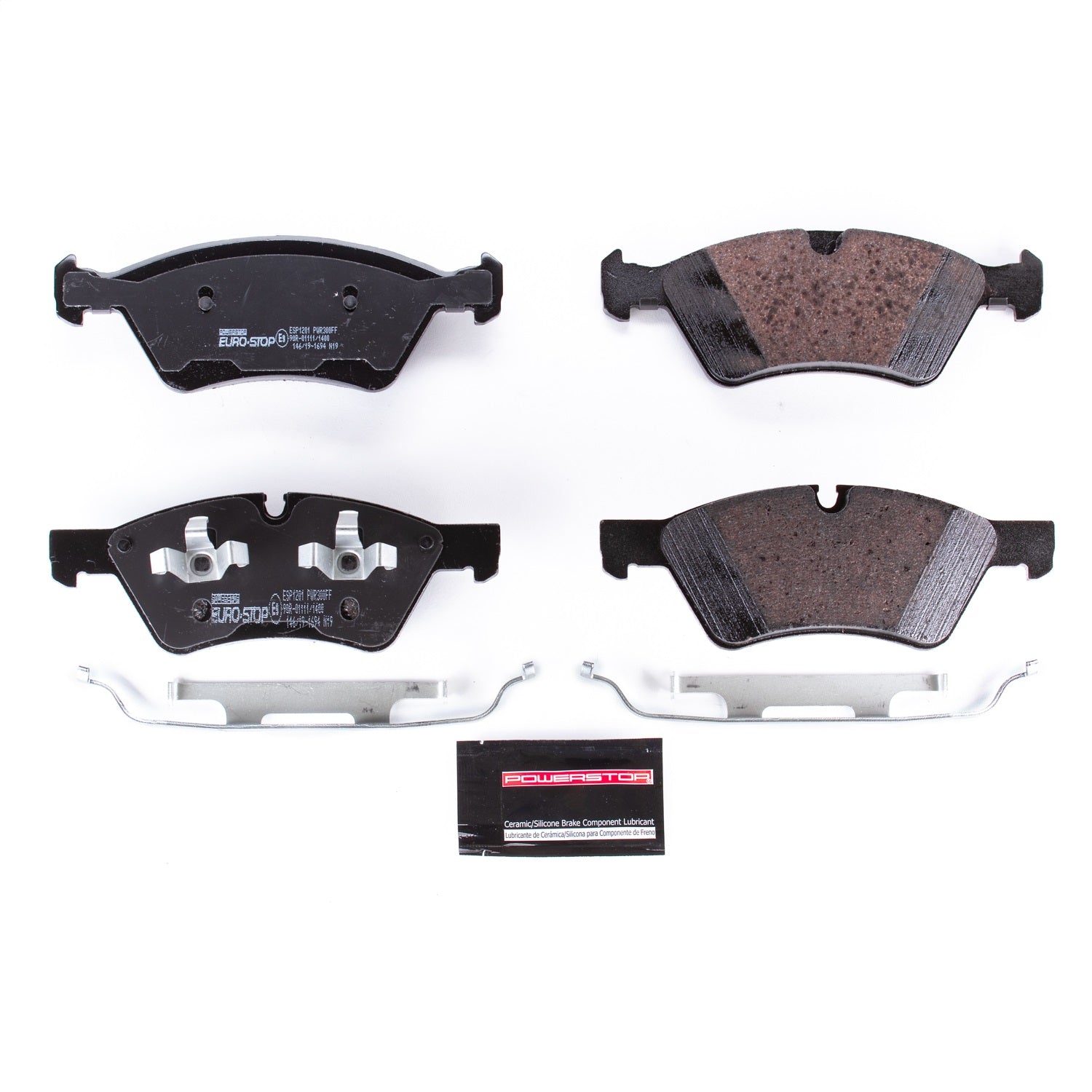 PowerStop ECE-R90 Front Brake Pads | Mercedes-Benz R500 (06-07) (ESP1201)