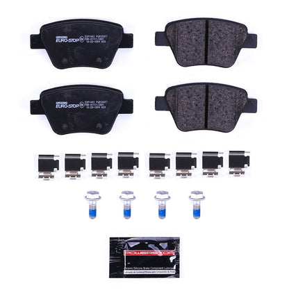 PowerStop Euro-Stop ECE-R90 Rear Brake Pads | Volkswagen Passat (12-15) (ESP1402)