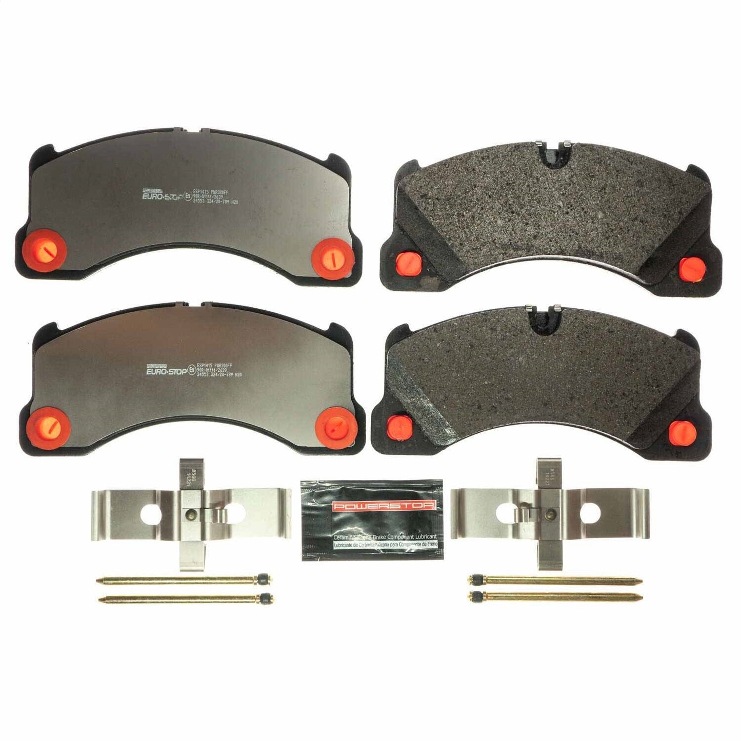 PowerStop Euro-Stop ECE-R90 Front Brake Pads | Volkswagen Touareg (11-17) (ESP1415)