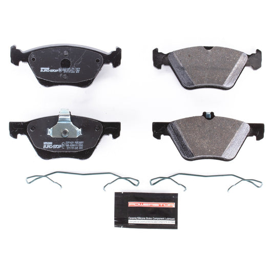 PowerStop Euro-Stop ECE-R90 Front Brake Pads | Mercedes-Benz E350 (06-09) (ESP1429)