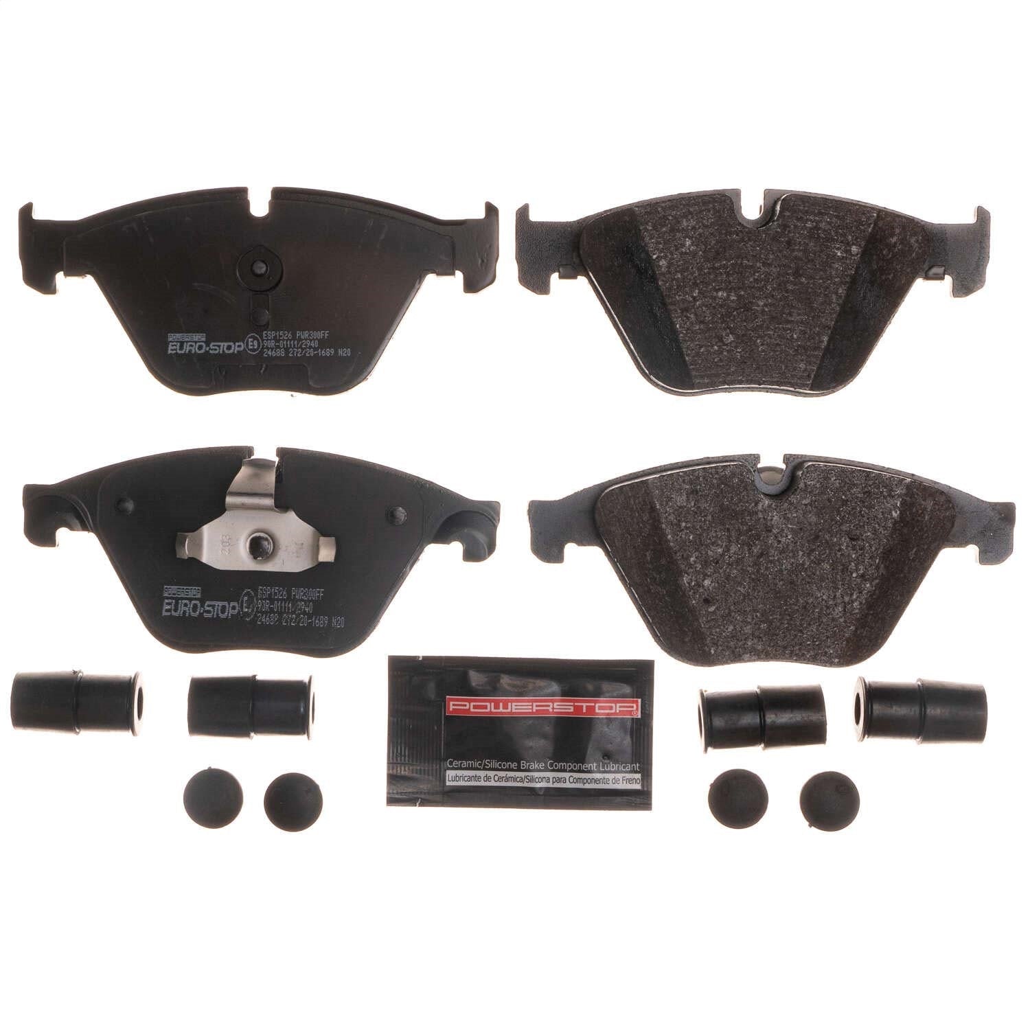 PowerStop Front Brake Pads | BMW ActiveHybrid 5 (12-16) (ESP1526)