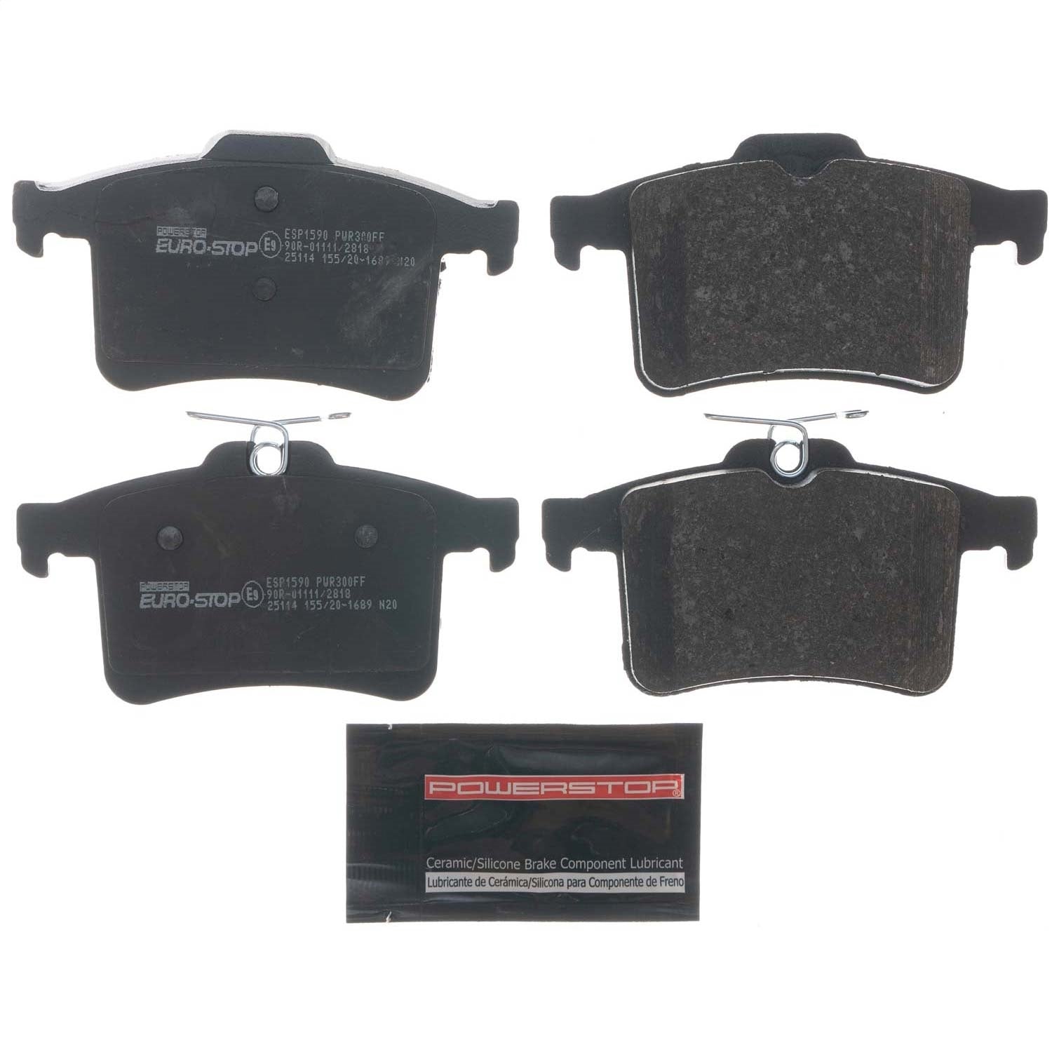 PowerStop ECE-R90 Rear Brake Pads | Jaguar XKR-S (12-13) (ESP1590)
