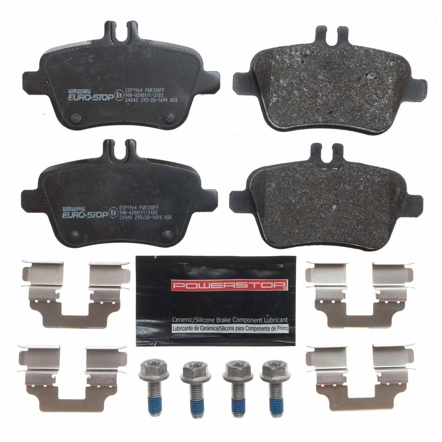 PowerStop Rear Brake Pads | Mercedes-Benz SLK350 (12-16) (ESP1964)