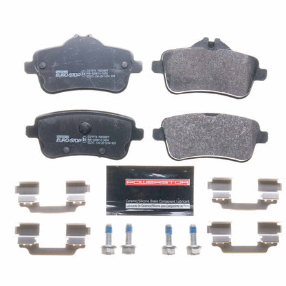 PowerStop Euro-Stop ECE-R90 Rear Brake Pads | Mercedes-Benz ML350 (12-15) (ESP1974)
