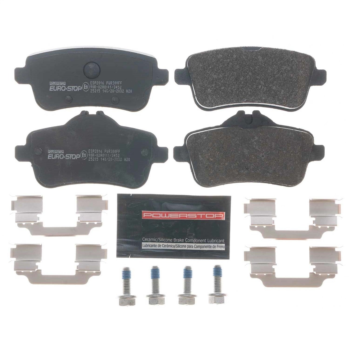 PowerStop Rear Brake Pads | Mercedes-Benz SLK55 AMG (12-16) (ESP2016)