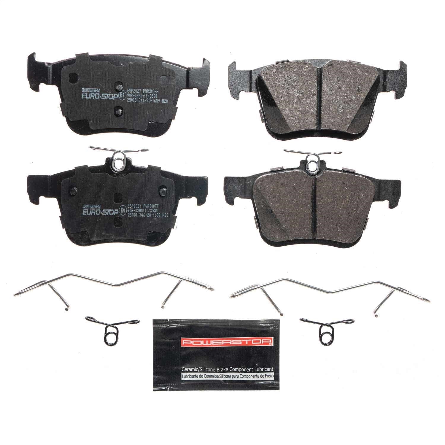 PowerStop Rear Brake Pads | Volkswagen e-Golf (15-19) (ESP2027)