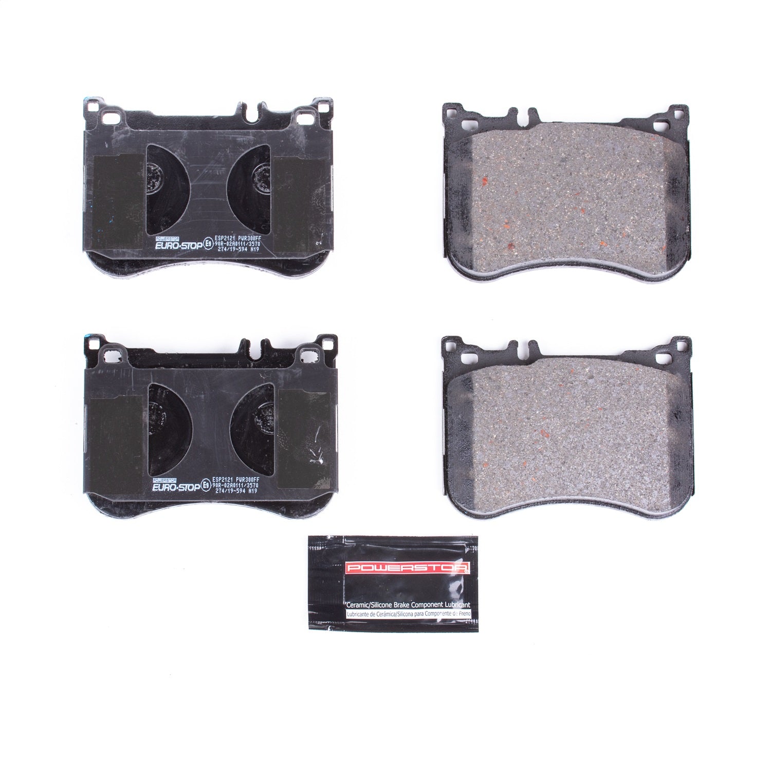 PowerStop Front Brake Pads | Mercedes-Benz SL550 (13-18) (ESP2121)