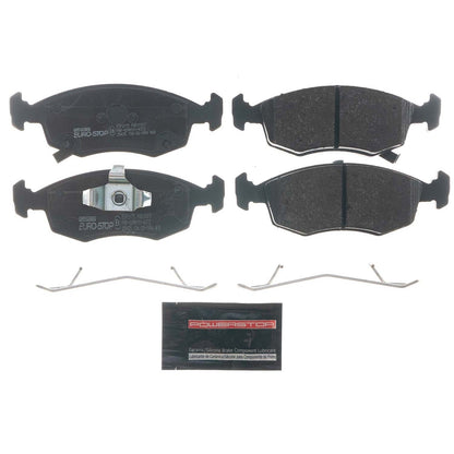 PowerStop Euro-Stop ECE-R90 Front Brake Pads | Fiat 500 (12-19) (ESP2175)