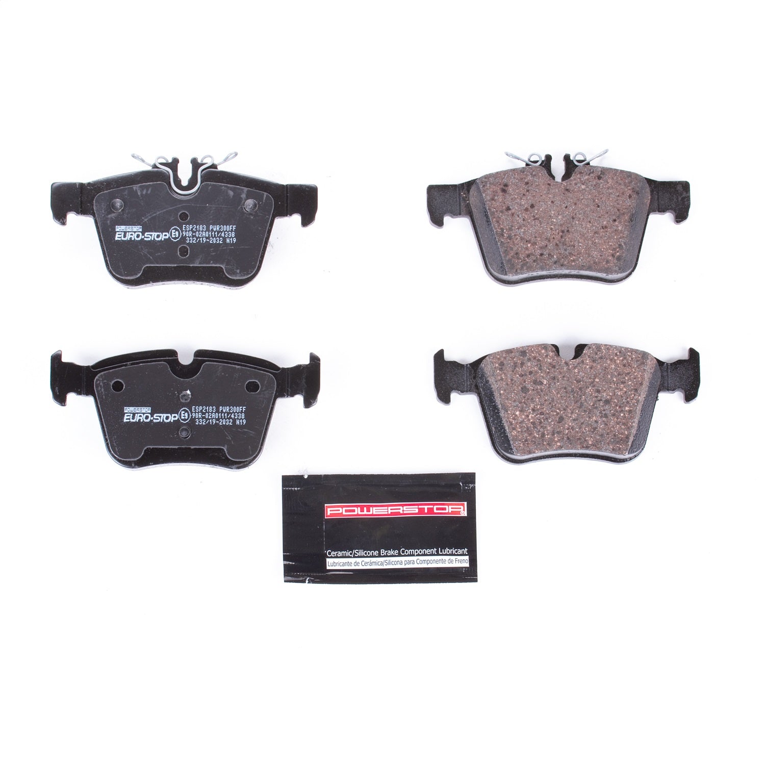 PowerStop ECE-R90 Rear Brake Pads | Mercedes-Benz C400 (15) (ESP2183)