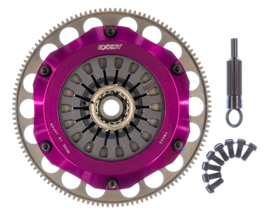 Exedy Hyper Compe-R Twin Cerametallic Clutch | Multiple Fitments (FM022SBL)