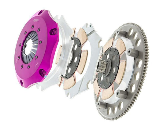 Exedy Hyper Comp-D Twin Series Cerametallic Clutch and Flywheel Kit | 2002-2006 Acura RSX (HM032SBL)