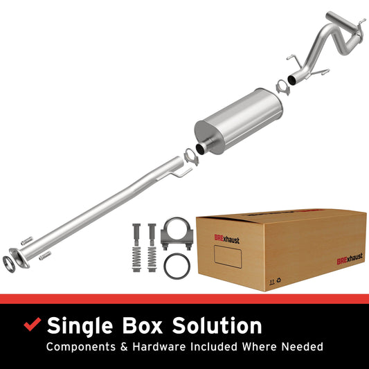 BRExhaust 2013-2015 Toyota Tacoma 4.0L Direct-Fit Replacement Exhaust System