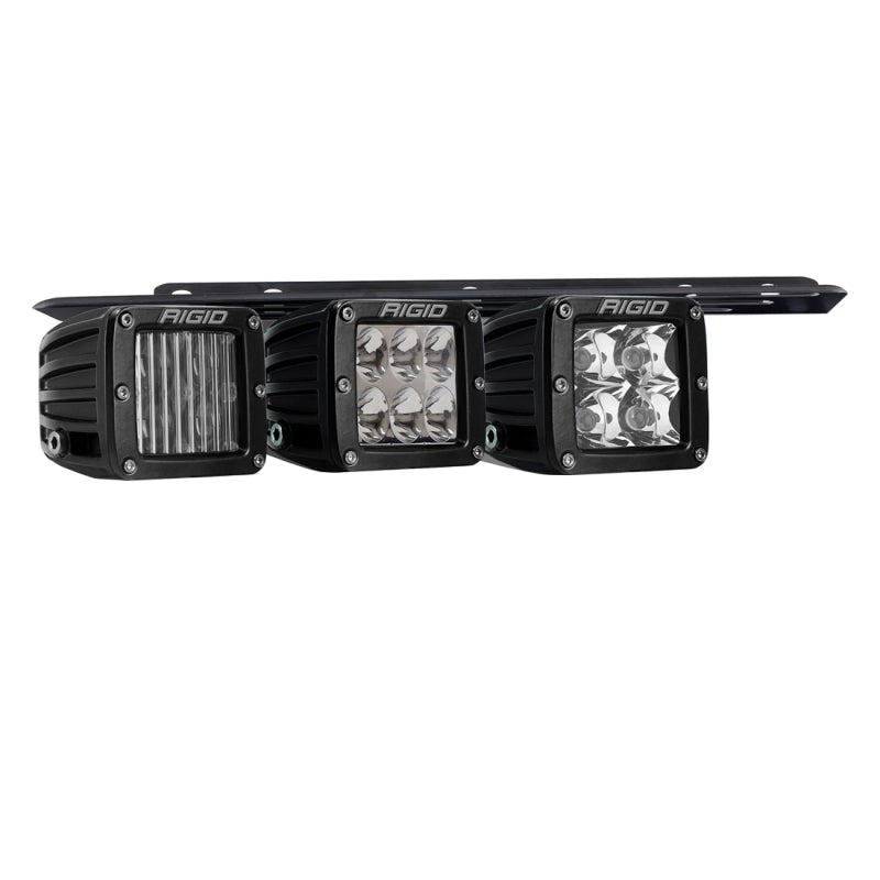 Rigid 2021+ Ford Raptor Triple Fog Lights Kit | Ford Raptor (46738)