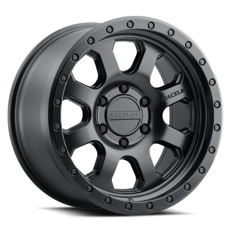 (set of 4) Raceline 959 Avenger 2.0 Satin Black | 17x8.5 | 6x135mm Wheel