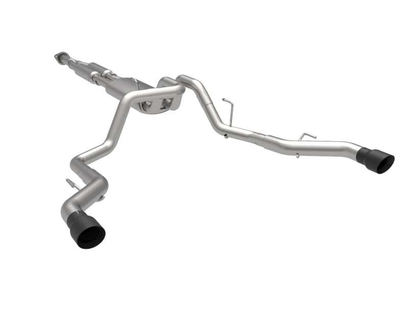 Kooks 3in Dual Cat-Back Rear Exit Exhaust | Ford F150 (15-20) 2.7/3.5/5.0L w/ Black Tips (13604220)