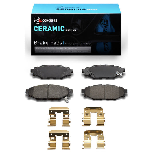 R1 Ceramic Rear Brake Pads & Hardware Kit | Subaru BRZ (12-23) (2310-1114-01)