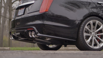 Stainless Works Catback System Resonated X-Pipe Dual-Mode Mufflers | Cadillac CTS-V Sedan (16-18) (CTSV16CB)