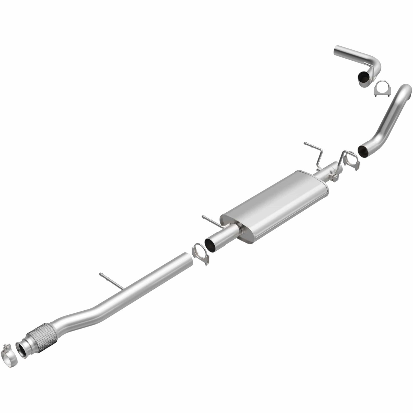 BRExhaust Direct-Fit Replacement Exhaust System 106-0747