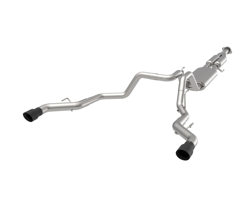 Kooks 3in Dual Cat-Back Rear Exit Exhaust | Ford F150 (15-20) 2.7/3.5/5.0L w/ Black Tips (13604220)
