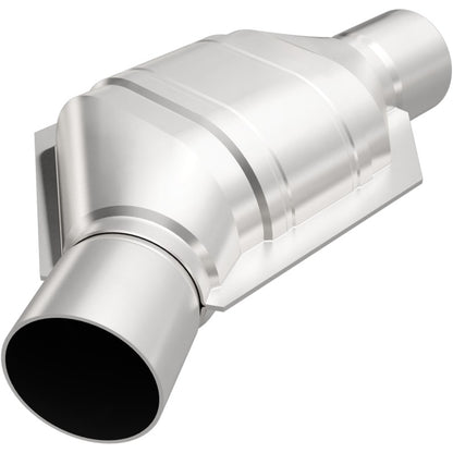 MagnaFlow Universal 2.5 Angled Inlet Cat | Mustang (79-04)