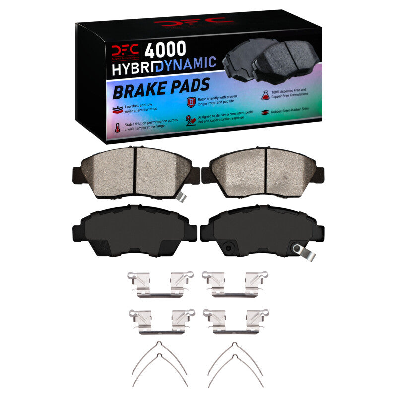 DFC 12-15 Acura ILX Front HybriDynamic Brake Pads & Hardware (06-22) (4000-0948-03)