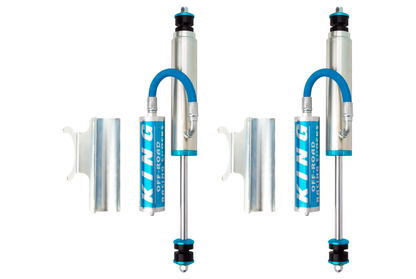 King Shocks 2.5 Performance w/ Remote Reservoir Non-Adjustable Shocks Set - 1984-2020 Toyota Land Cruiser 76 4WD